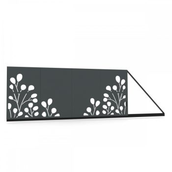  Bogyós lézervágott úszókapu váz szett 4 m 