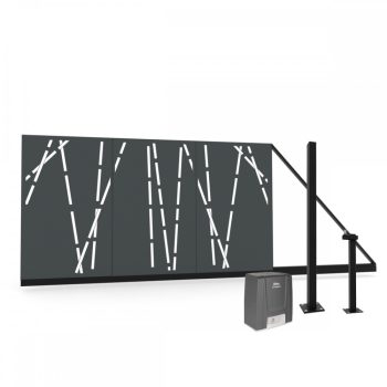   Nád lézervágott úszókapu váz szett  3m + ditec ion 6 szett